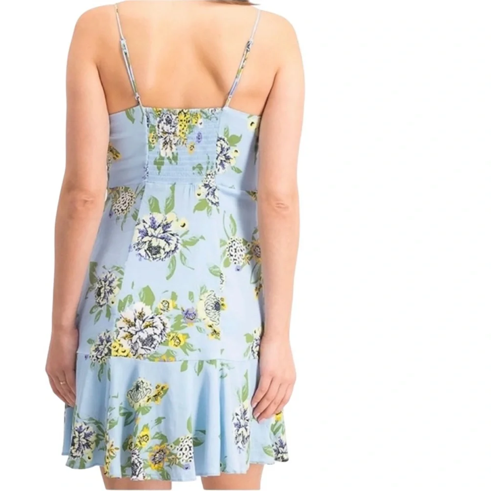 ⭐️Host Pick ⭐️Free People light blue spaghetti strap dress size medium - Picture 10 of 16